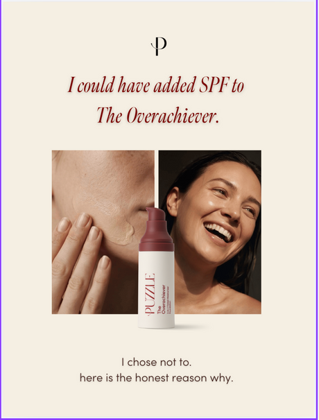 Why I Did Not Put SPF in The Overachiever