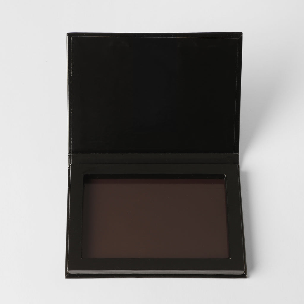 Empty Small Magnetic Palette by Puzzle Makeup – refillable black vegan case for customizable makeup pans