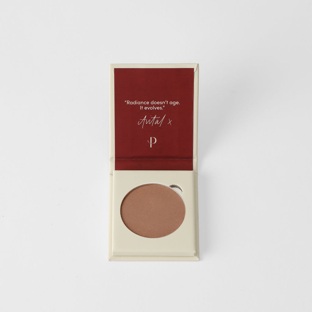 Cappuccino Blush – vegan, buildable, blendable, multiuse, skin-loving formula by Puzzle Makeup
