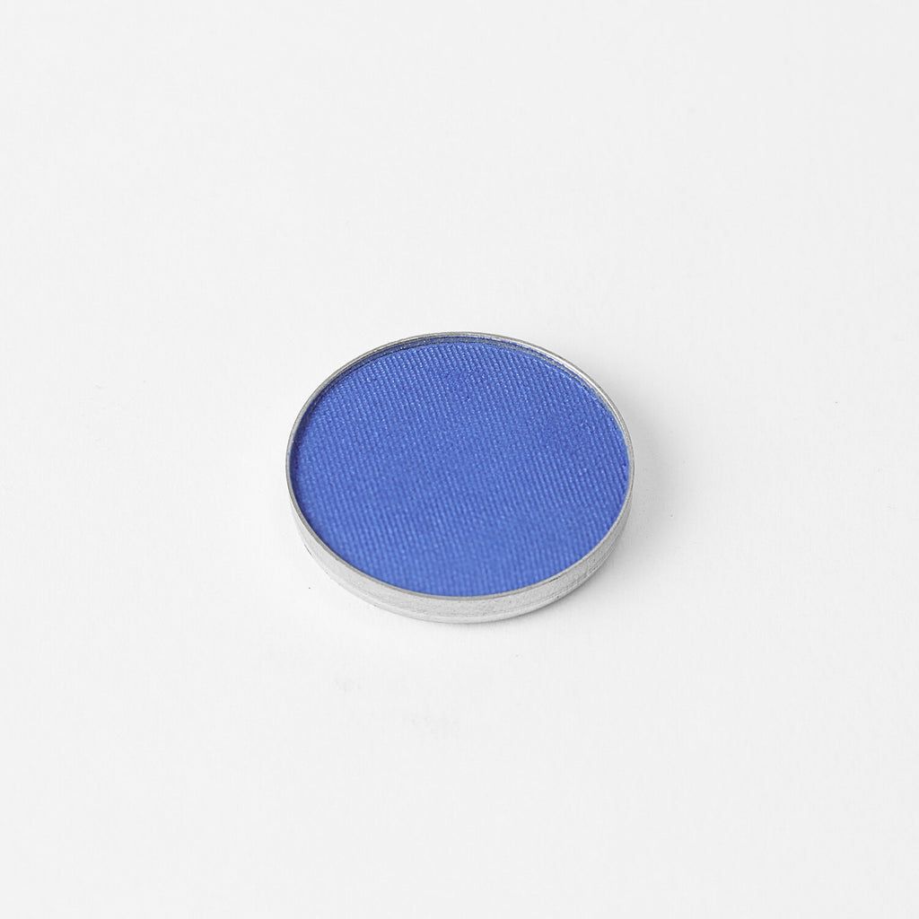 Azure Pressed Eyeshadow – vegan, buildable, blendable, multiuse, skin-loving formula by Puzzle Makeup
