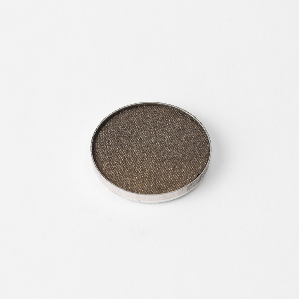 Golden Obsidian Pressed Eyeshadow – vegan, buildable, blendable, multiuse, skin-loving formula by Puzzle Makeup