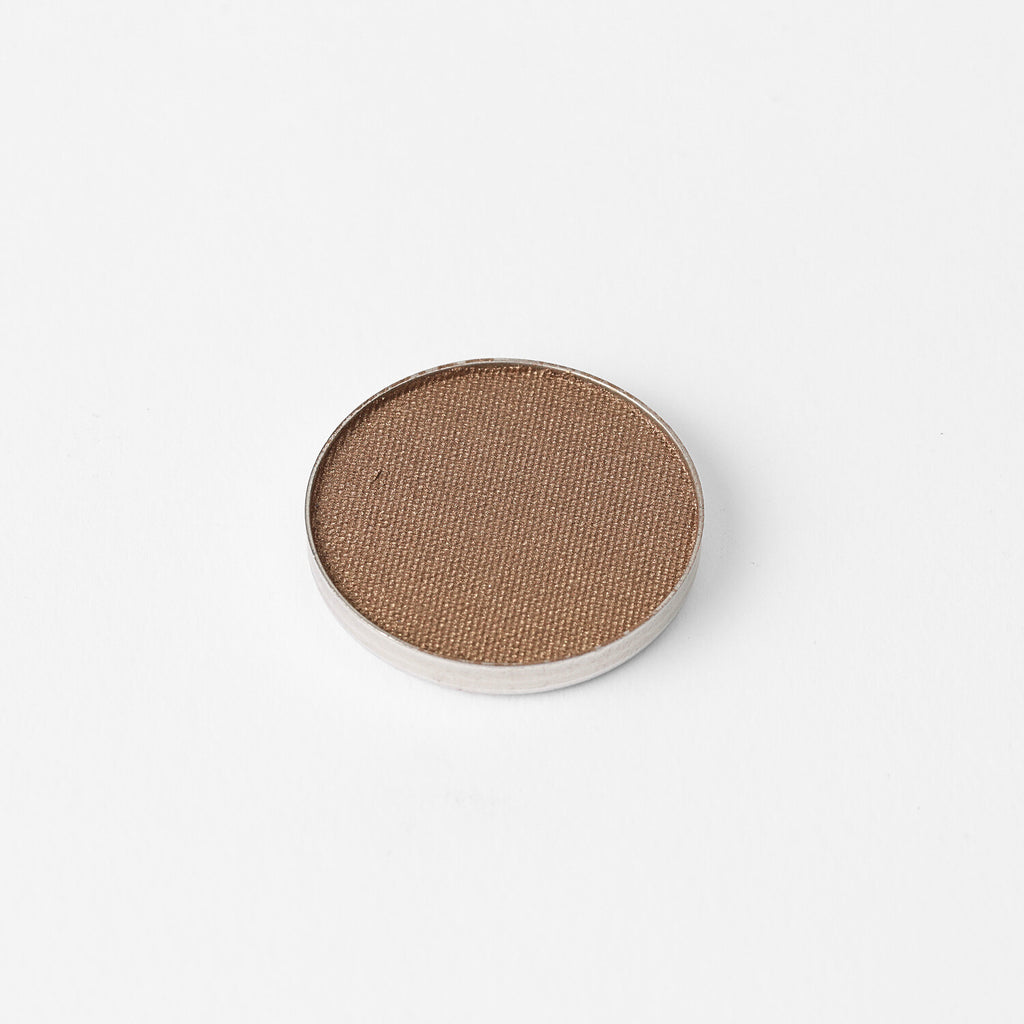 Tiger's Eye Pressed Eyeshadow – vegan, buildable, blendable, multiuse, skin-loving formula by Puzzle Makeup
