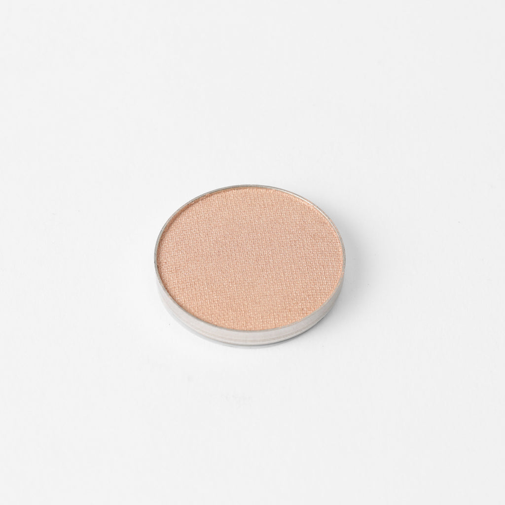 Tiramisu Pressed Eyeshadow – vegan, buildable, blendable, multiuse, skin-loving formula by Puzzle Makeup