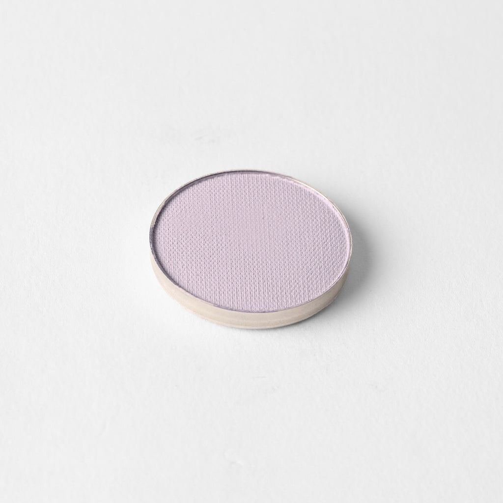Lilac Pressed Eyeshadow – vegan, buildable, blendable, multiuse, skin-loving formula by Puzzle Makeup