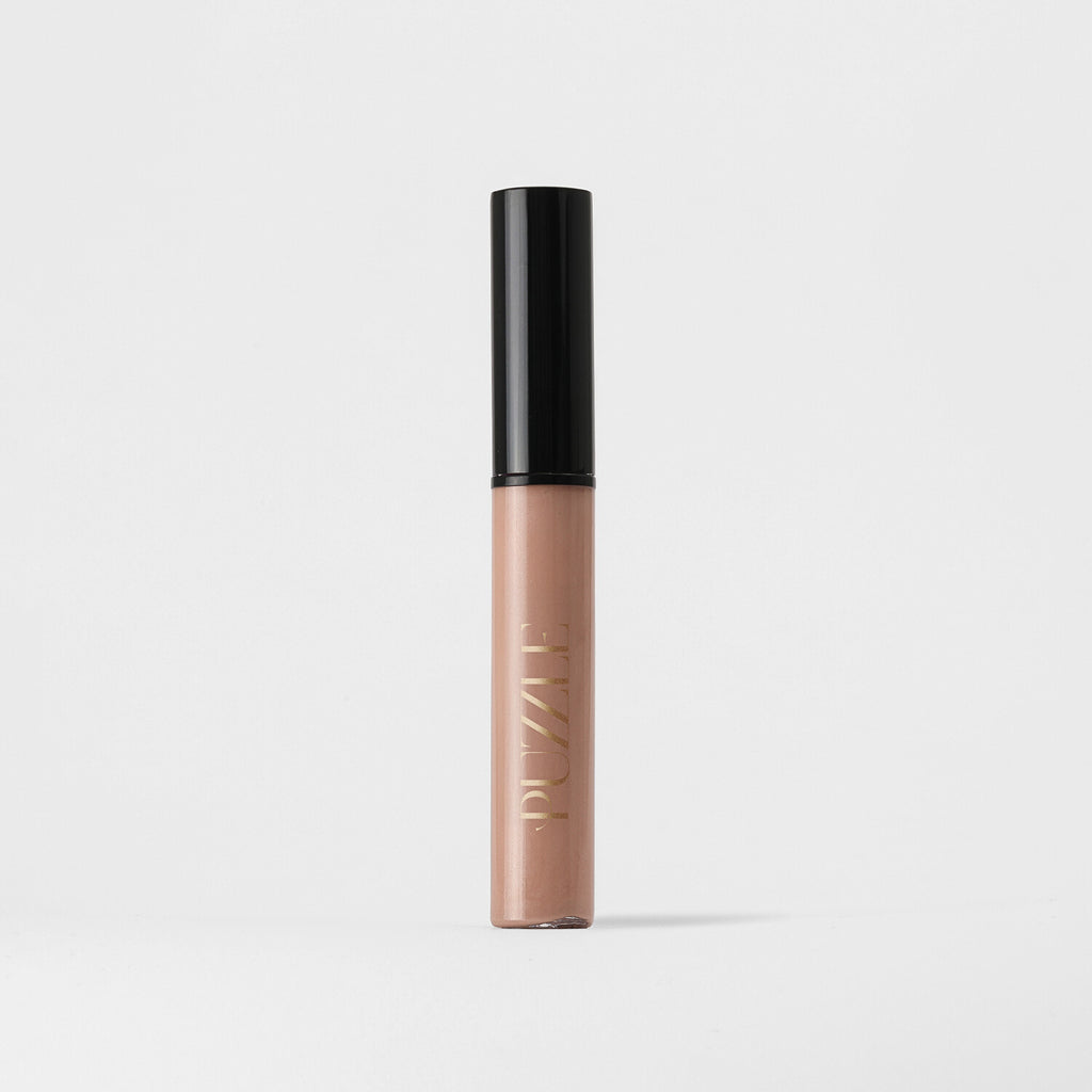 Prosecco Lip Gloss – vegan, buildable, blendable, multiuse, skin-loving formula by Puzzle Makeup