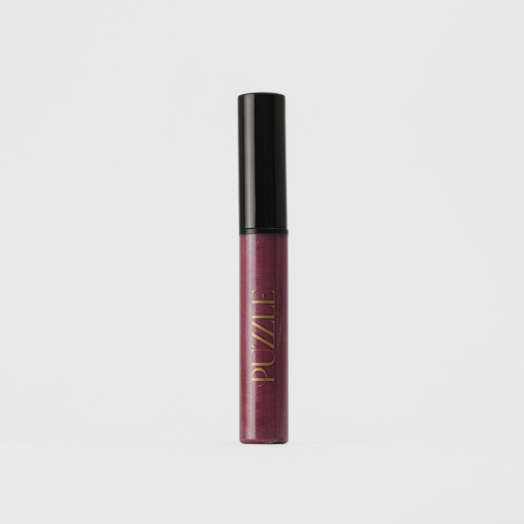 Roselite Lip Gloss – vegan, buildable, blendable, multiuse, skin-loving formula by Puzzle Makeup