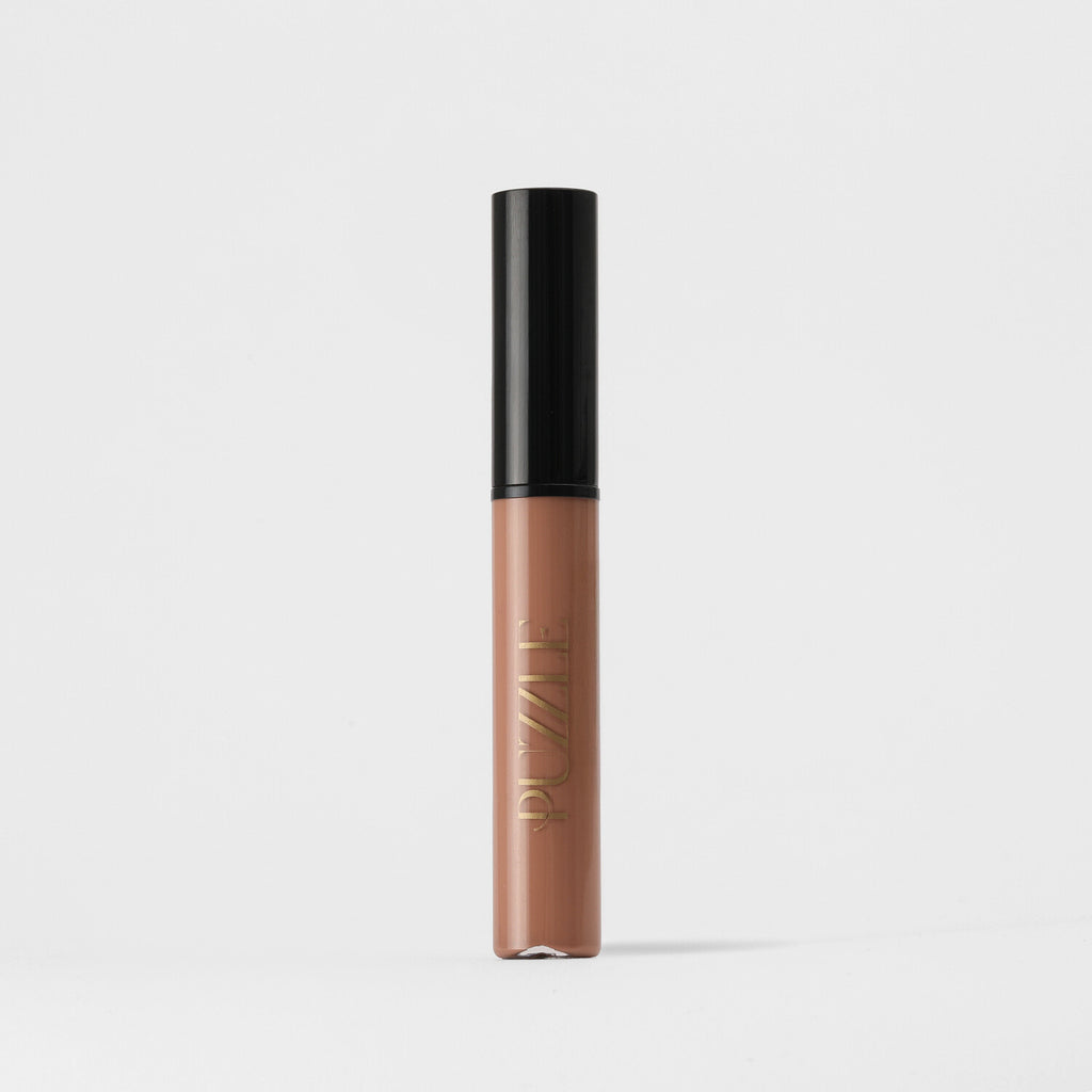 Sierra Lip Gloss – vegan, buildable, blendable, multiuse, skin-loving formula by Puzzle Makeup