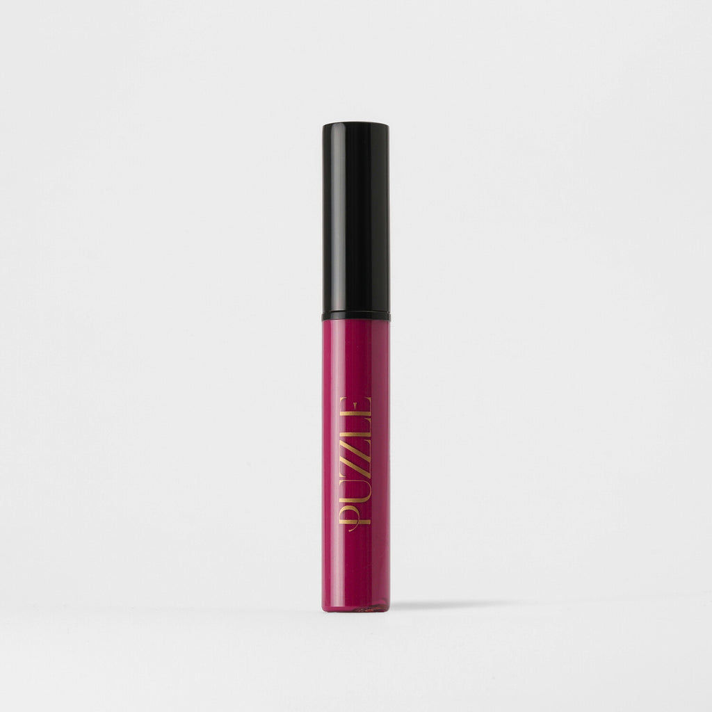 Dragonfruit Lip Stain – vegan, buildable, blendable, multiuse, skin-loving formula by Puzzle Makeup