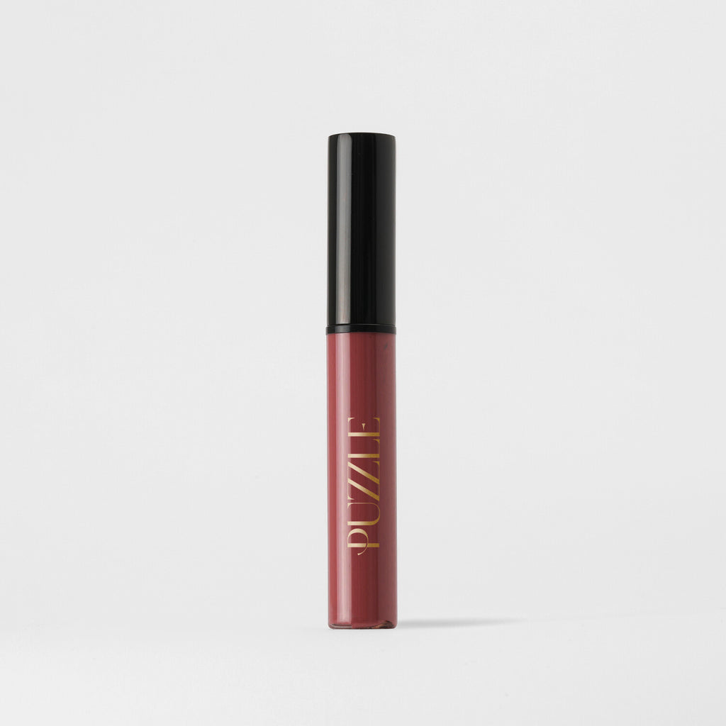 Merlot Lip Stain – vegan, buildable, blendable, multiuse, skin-loving formula by Puzzle Makeup